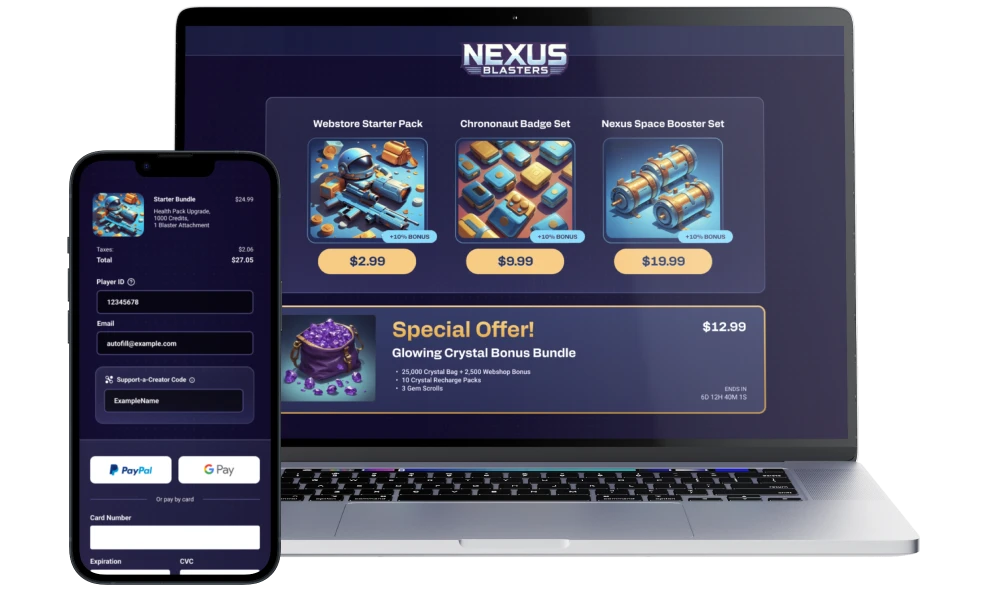 Get a custom Nexus webshop