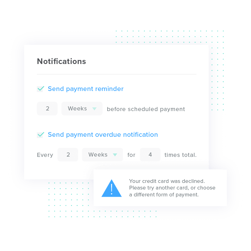 An Illustration of the Recurring Payment Reminder Setup in the FastSpring Platform