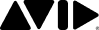 Black Avid logo.