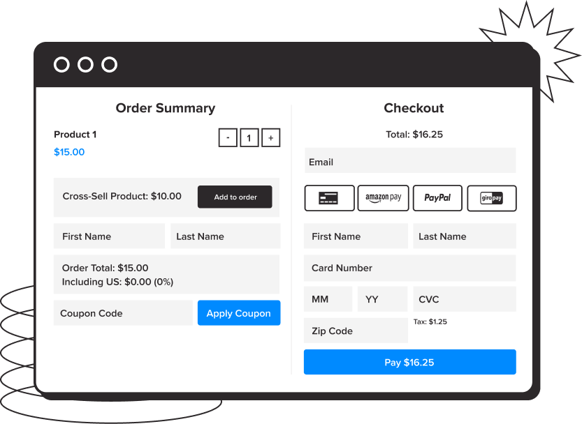 Embedded Checkout with FastSpring